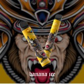 Одноразовая электронная сигарета Elf Bar Lux 800 Banana Ice (Банан Лед) 